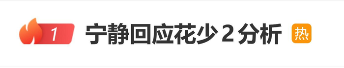 宁静直播回应《花少2》分析：网上的分析比当年对的人多了，图片 1